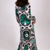 vestido mujer largo estampado