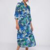 vestido mujer midi floral