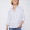 camisa mujer rayas