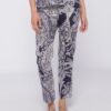 pantalón mujer recto estampado