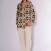americana mujer estampada
