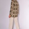 americana mujer estampada