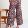 pantalón mujer crop ancho