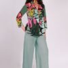 top mujer estampado