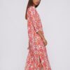 vestido mujer midi estampado