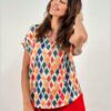 camiseta mujer estampada