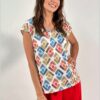 camiseta mujer sin manga