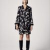vestido mujer manga farol