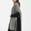 poncho mujer punto