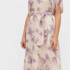 vestido mujer de fiesta con flores