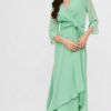vestido mujer de fiesta forro liso