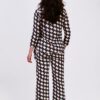top mujer pliegue lateral