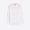camisa blanca mujer bordada
