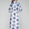 vestido mujer camisero algodón