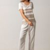 camiseta mujer brillo