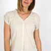 camiseta mujer lisa volantes