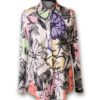 camisa mujer estampada flores