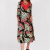 vestido mujer abanicos Parole Italy