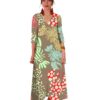 vestido con manga estampado Ariel Parole Italy