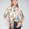 camisa mujer estampada flores