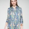 camisa básica estampada leopardos