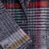 americana mujer estampada cuadros