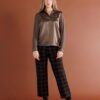 pantalón mujer corto cuadros