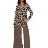 camisa mujer leopardo Parole Italy