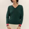 jersey mujer puño color