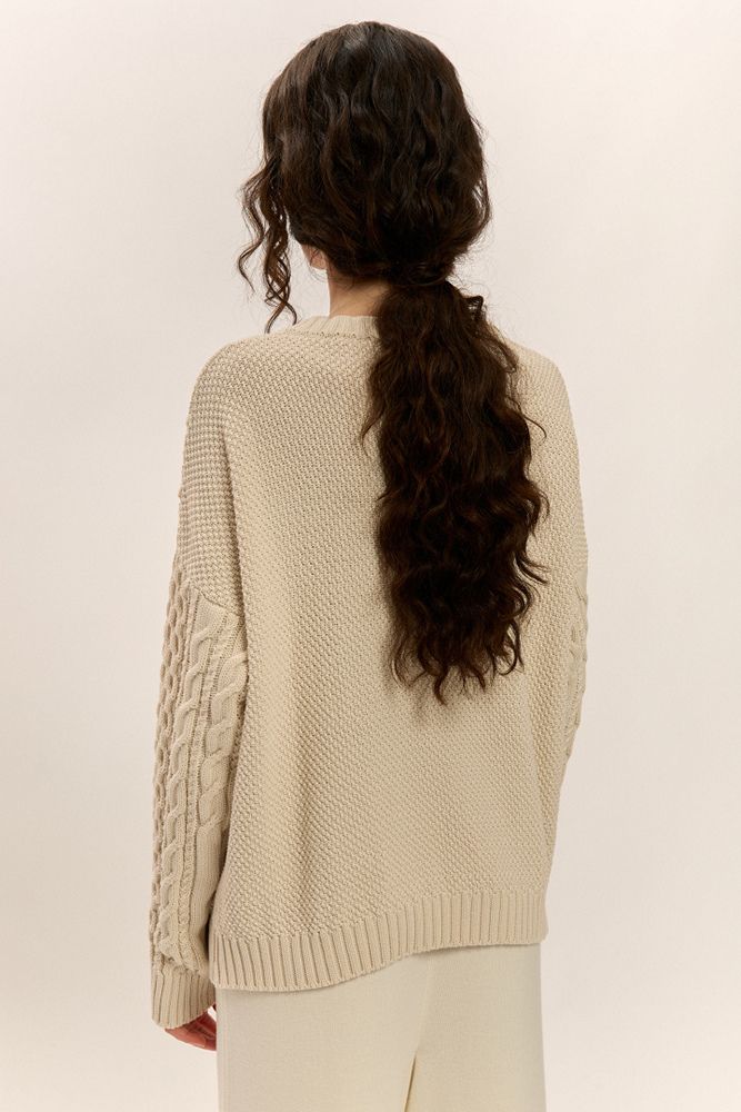 Jersey mujer trenzas