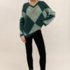 jersey mujer con rombos