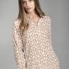 Camisa mujer estampada rombos