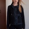 cazadora mujer bolsillos