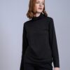 camiseta mujer cuello cisne