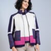 chaqueta mujer combi puffy