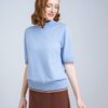 jersey mujer manga corta punto