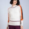 jersey mujer manga intarsia
