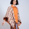 poncho mujer multicolor