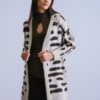 chaqueta mujer punto manchas