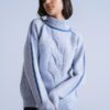 jersey mujer cuello alto
