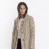 gabardina mujer acolchada