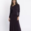 vestido mujer de punto nudo