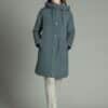 parka mujer guateada lisa