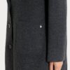 abrigo mujer largo vegan wool