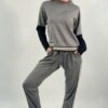 pantalón mujer estampado espiga