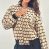 bomber mujer estampado