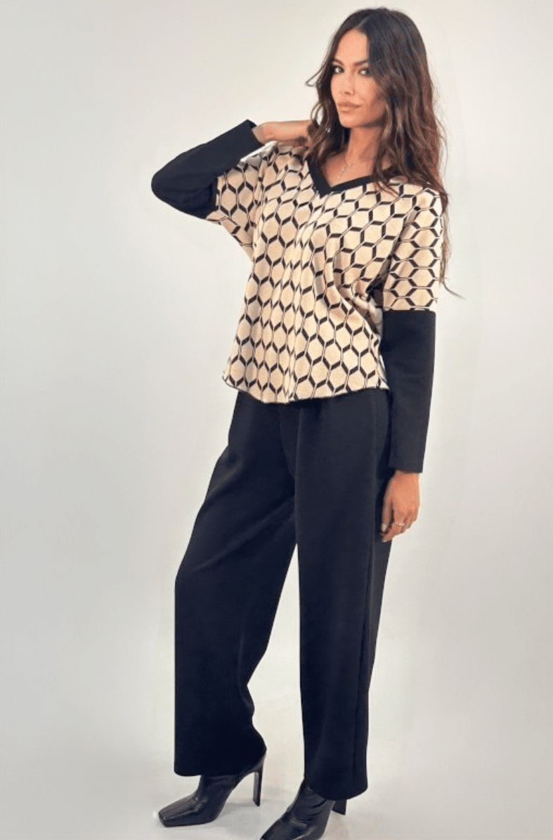 pantalón mujer pinzas