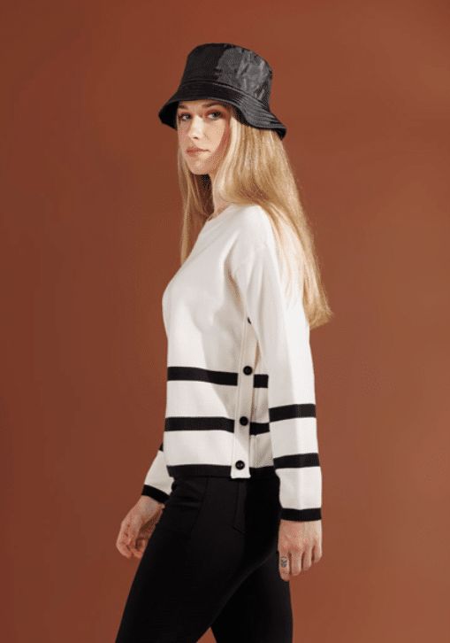 jersey mujer estampado rayas