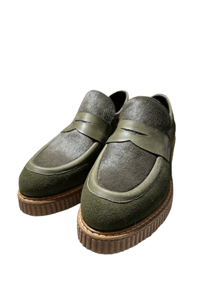 mocasín mujer piel afelpado