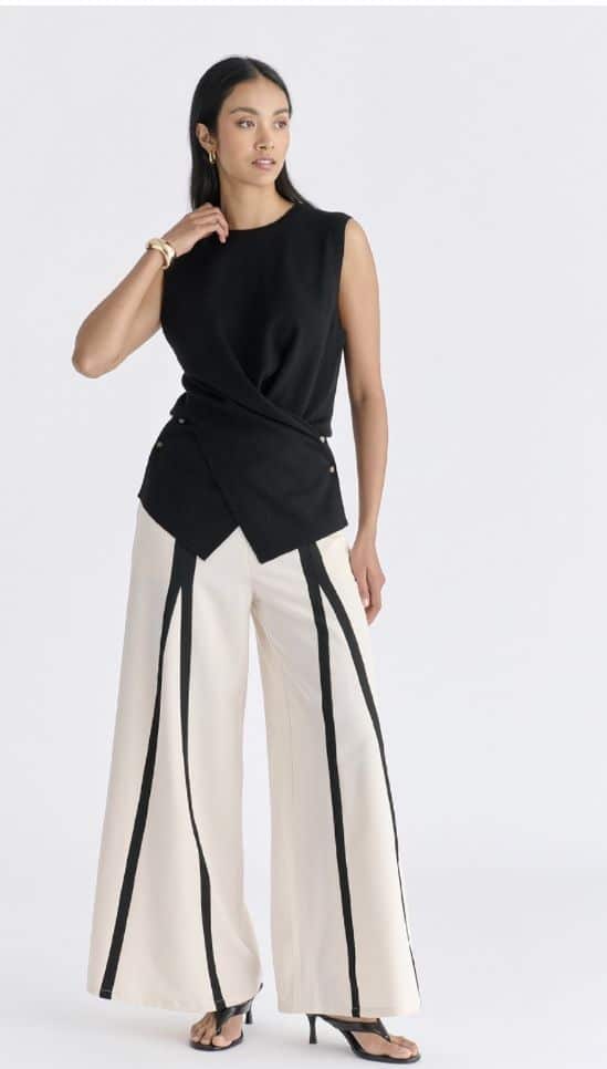 top mujer punto cruzado